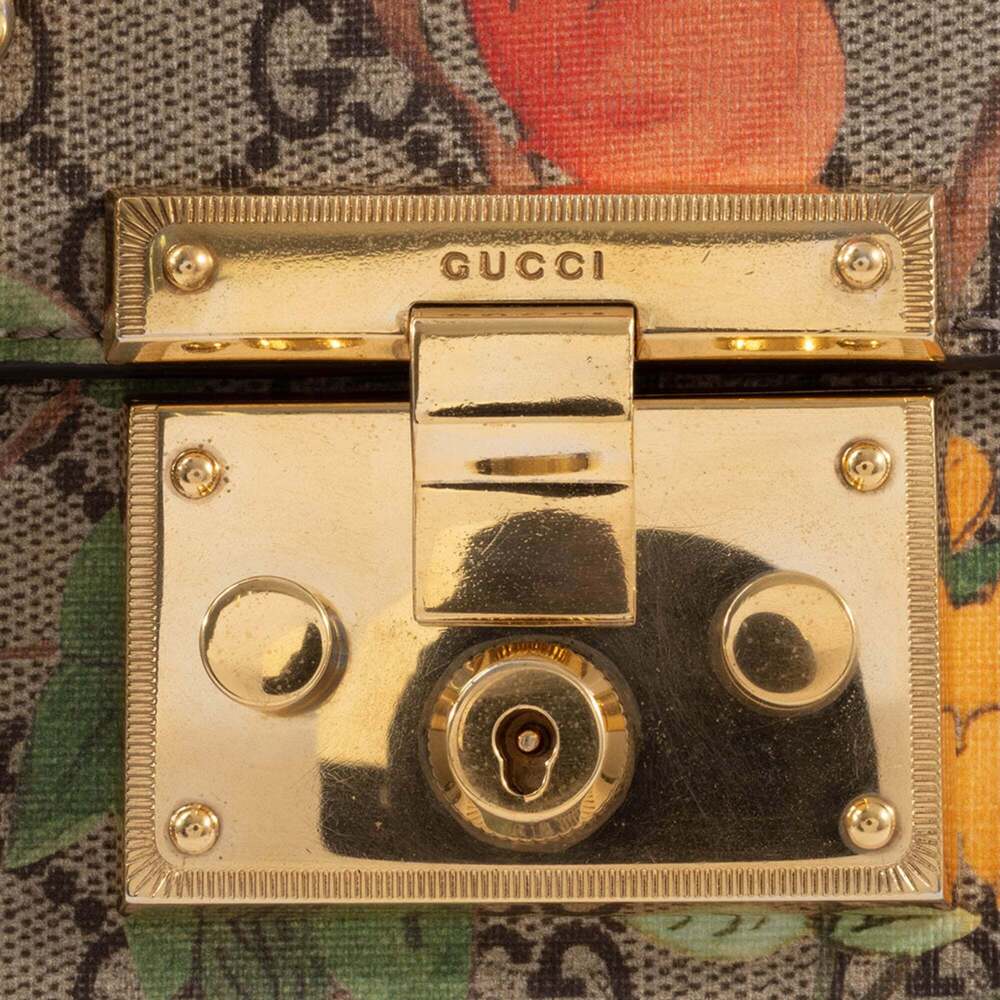 GUCCI Brown Leather Shoulder Bag - Picture 9 of 16